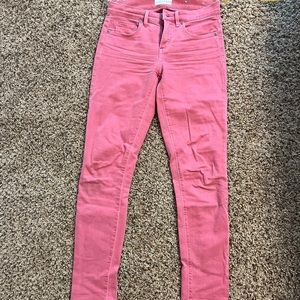 Loft pink jeans